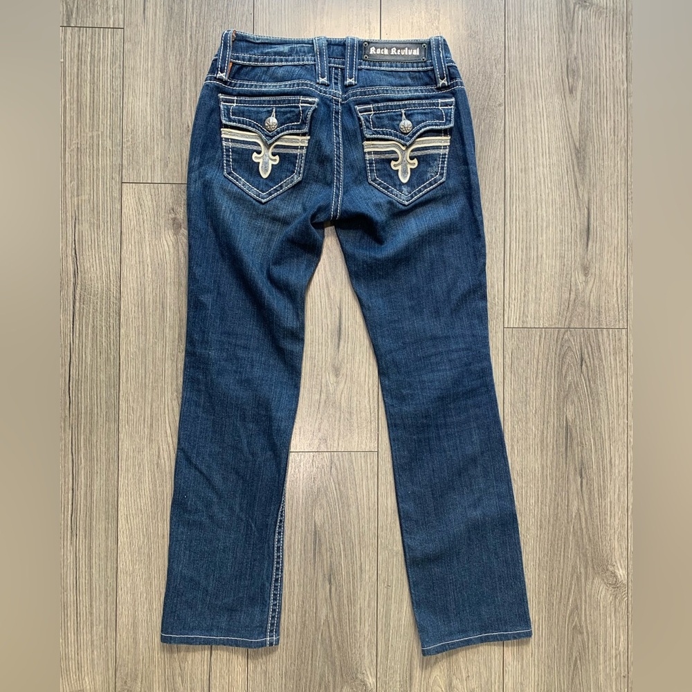 Rock Revival Tori Straight Jeans Women's Size 26